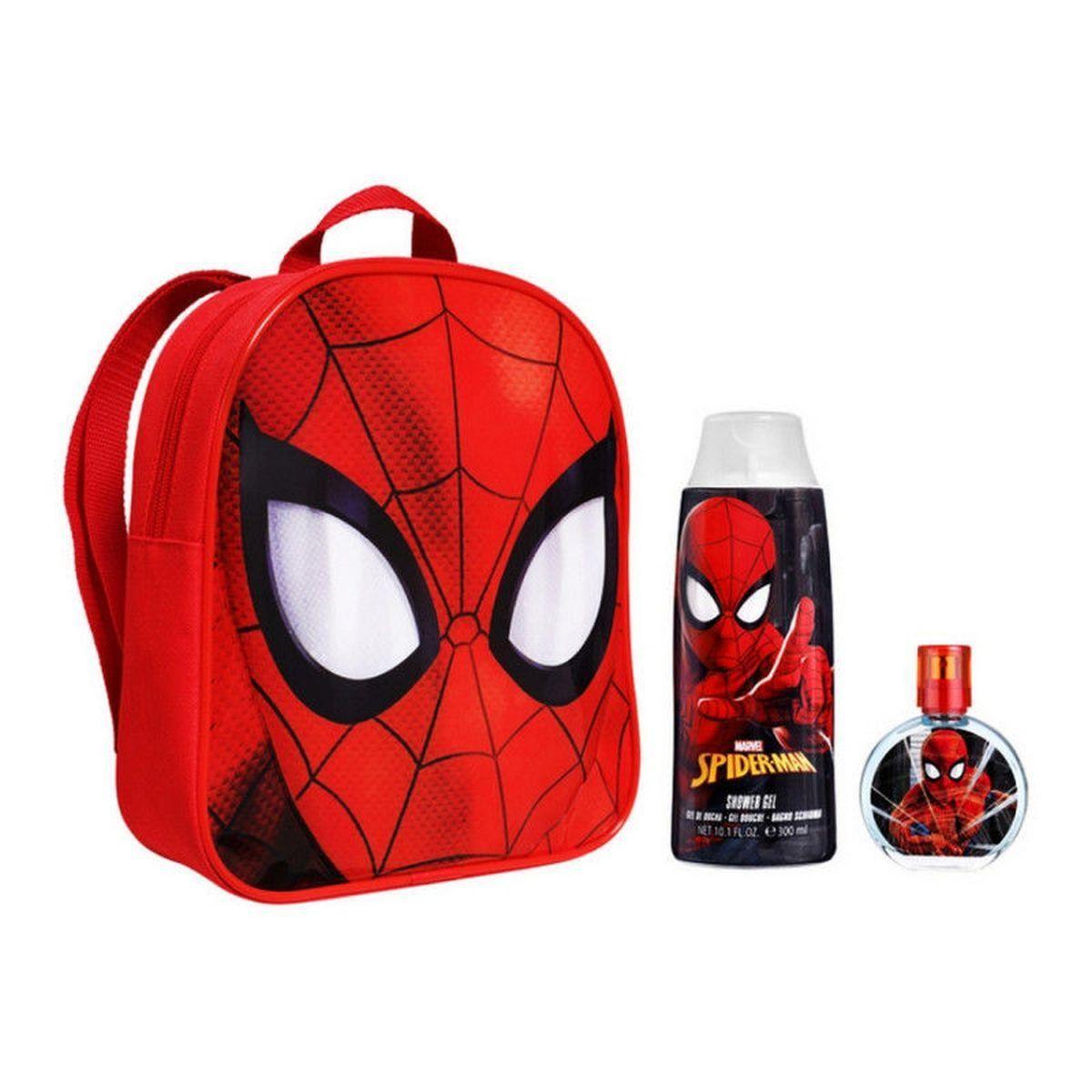 Air val 8957 set spiderman (m) edt 50ml vapo + sg 300ml + zaino