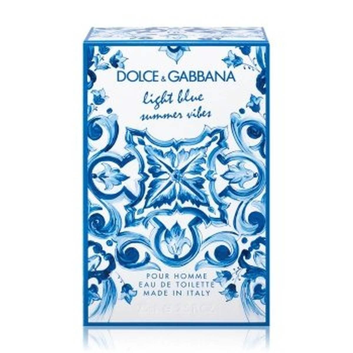 D&g light blue homme edt summ/vibes 75^