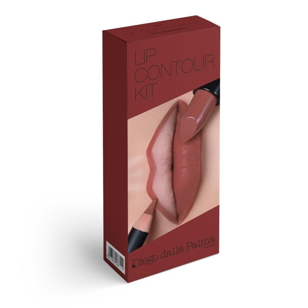 Ddp lip contour kit rossetto 507+matita